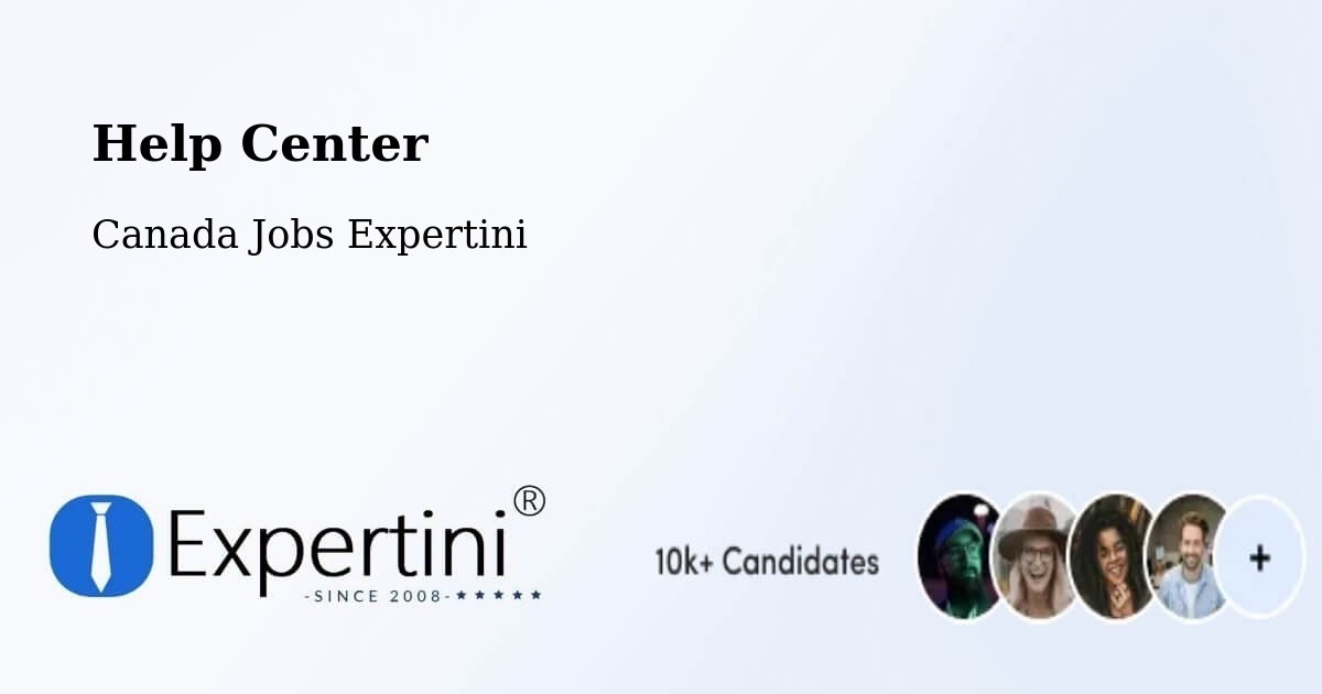 Help Center - Canada Jobs Expertini